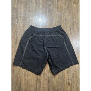 Lululemon Shorts Mens Medium Gray Green Pace Breaker 9” Lined Athletic Gym